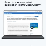 New Publication in BMJ Open Quality